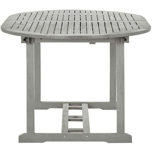  Vrtni stol sivi 200 x 100 x 75 cm od masivnog bagremovog drva Slike