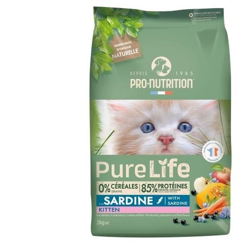Pro Nutrition Pure Life Cat hrana za mačke - Kitten 2kg AKCIJA 1+1 GRATIS!!! Cene