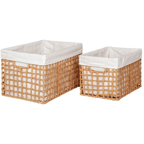 House Nordic Košare v kompletu 2 ks 25x35x22 cm Bustelo – Cene