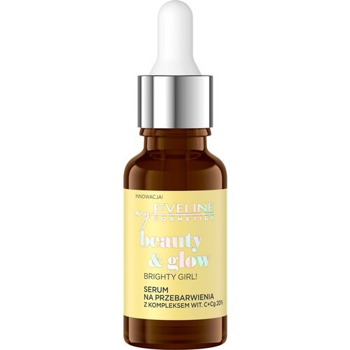 Eveline Cosmetics Beauty &amp;amp; Glow Brighty Girl! serum za ujednačavanje tena lica s vitaminom C 18 ml Slike