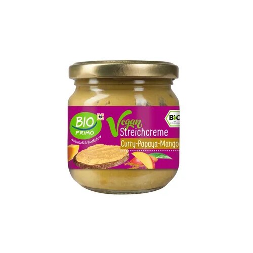 BIO PRIMO Bio veganski kremni namaz - curry, papaja & mango Cene