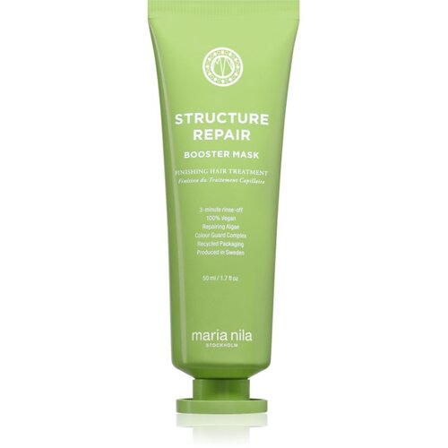 Maria Nila Structure Repair Booster Mask maska za dubinsku njegu za suhu, o&scaron;tećenu i kemijski tretiranu kosu 50 ml Cijene