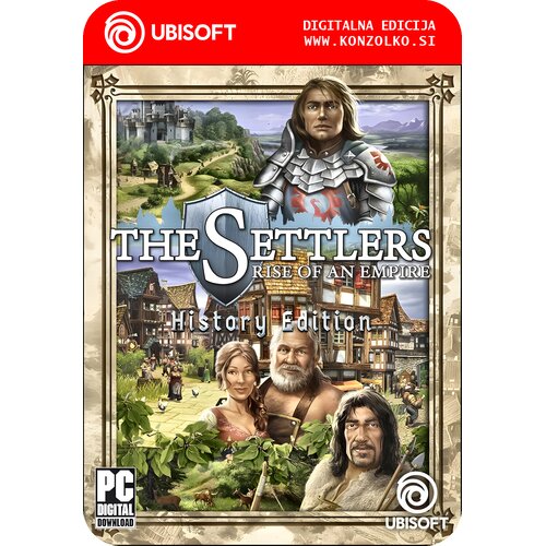 The Settlers Rise of an Empire History Edition - Ubisoft Connect koda brez &scaron;katlice (WINDOWS PC) Cene