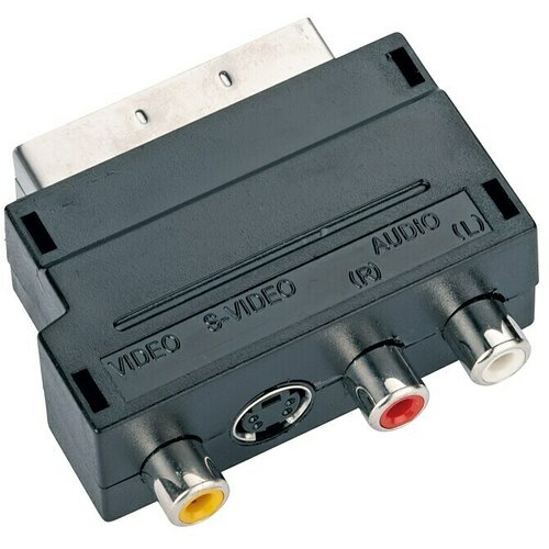 SCHWAIGER Videoadapter (3 x Cinch adapter, 1 x utikač Scart, 1 x adapter za S-video) Cijene