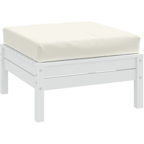 vidaXL Blazina za palete melanž krem 60x60x10 cm blago Cene