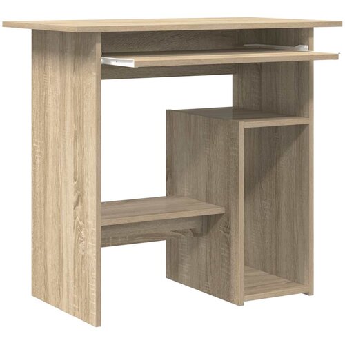  Radni stol boja hrasta sonome 80 x 45 x 74 cm konstruirano drvo Slike