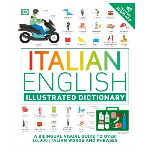 The Book Service Limited D.K. Publishing - Italian English Illustrated Dictionary Slike