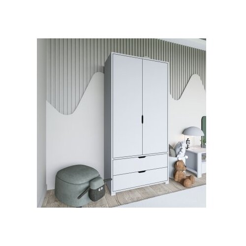 Hanah home ormar u beloj boji 90 cm 1600 016 Slike