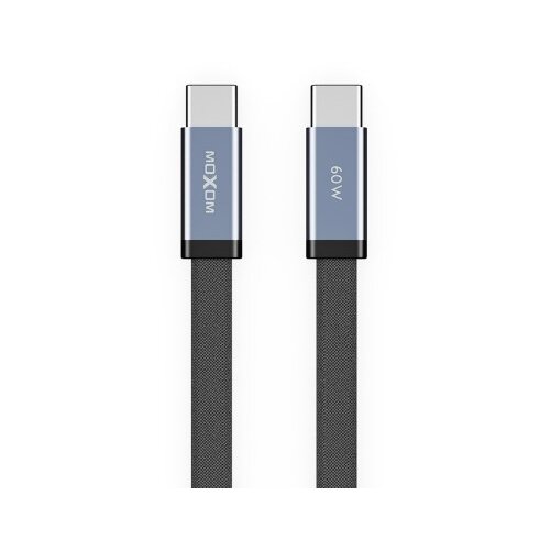 Moxom mx-cb372 pleteni fast 60w 3a type-c na type-c 1m crni Usb data kabal ( U2215 ) Cene