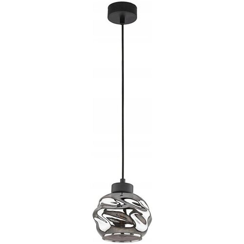  Luster na sajli ZULIA 1xE27/15W/230V crna/zadimljena crna Cene