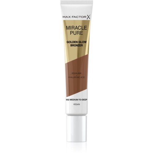 Max Factor Miracle Pure kremasti bronzer za sjaj lica nijansa 002 Medium to Dark 15 ml Cijene