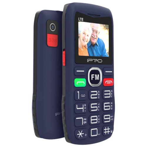 Ipro Senior F188 blue Feature mobilni telefon 2G/GSM/1000mAh/32MB/DualSIM/Srpski jezik/ mobilni telefon Cene