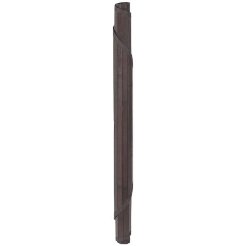  Okrugli tepih tamnosmeđi 80 cm bambus - Tamno smeđa 80 cm Slike