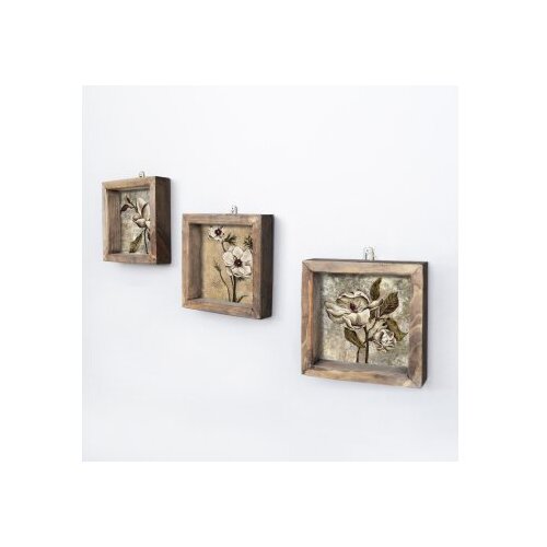 Evila Originals set od 3 slike za zid Vintage, 15 x 15 cm Cene