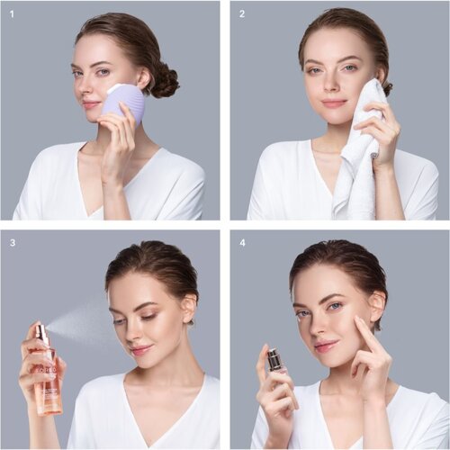 Foreo SUPERCHARGED Barrier Restoring Essence Mist esencialna meglica za obraz za obnovo kožne pregrade za obnovo kožne pregrade 110 ml Slike