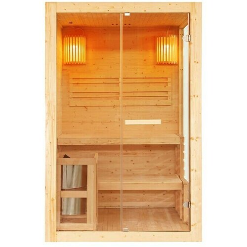 Sanotechnik Finska sauna Panorama (D x Š x V: 120 x 130 x 200 cm, 3,5 kW) Cijene