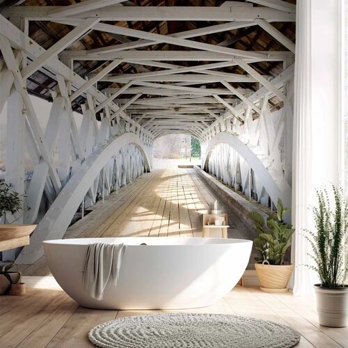 Foto tapeta - Old Bridge 300x210 Vodootporna Slike