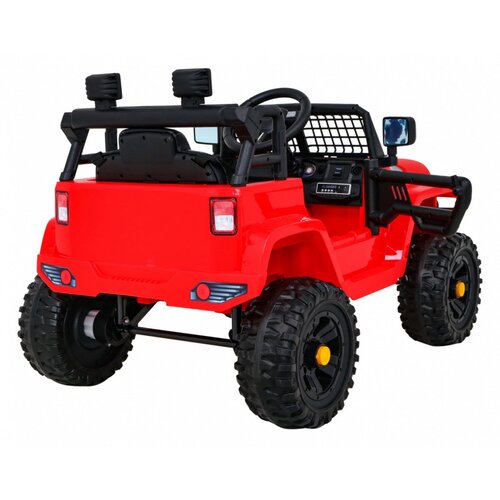  Avto na akumulator Jeep Dark Night - rdeč Slike