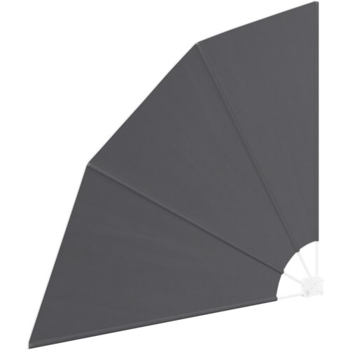 vidaXL Zaslon za zasebnost na balkonu Črna 140 x 140 cm blago Cene