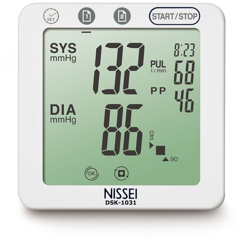 Nissei Avtomatski nadlaktni merilnik krvnega tlaka DSK-1031 Slike