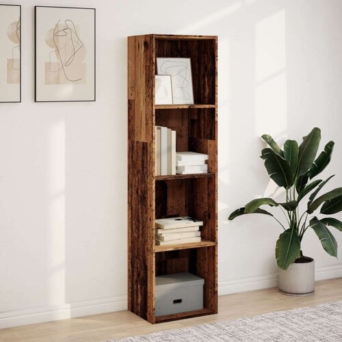 VidaXL Knjižna omara starinski les 40x30x152 cm inženirski les Slike