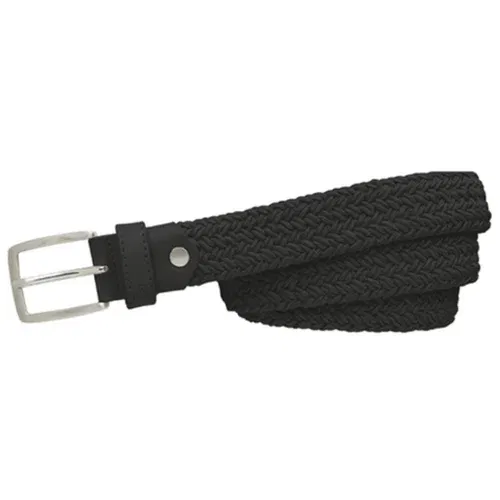 Alberto Belt Basic Braided Womens Black 95