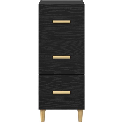  Kreveta Crni hrast 34,5 x 34 x 90 cm Konstruirano drvo Slike