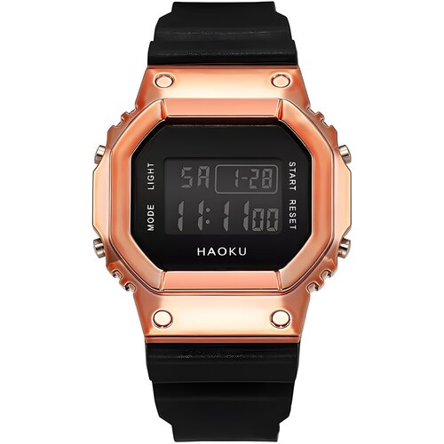 Haoku Digitalna ura SQ-21623 - Črna / Zlato Rožnata Cene