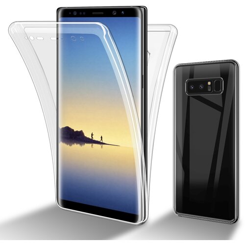 Cadorabo Samsung v prozorni - 360 -&deg; za&scaron;čitni pokrov celotnega telesa - za&scaron;čita pred sprednjim in hrbtom, vsestransko za&scaron;čito z za&scaron;čitnikom zaslona, (20695076) Cene