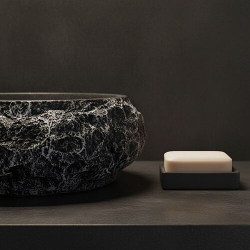 REA Bath Nadgradni umivaonik Mika Gabro Black Slike