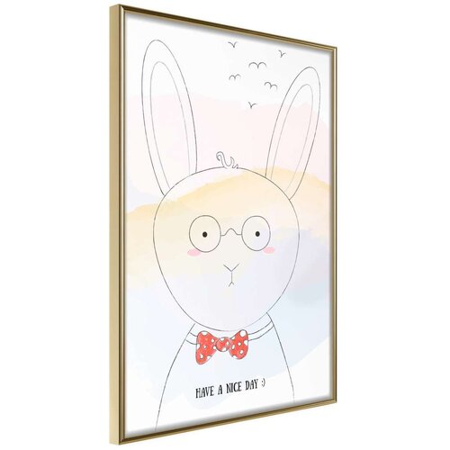  Poster - Polite Bunny 40x60 Slike