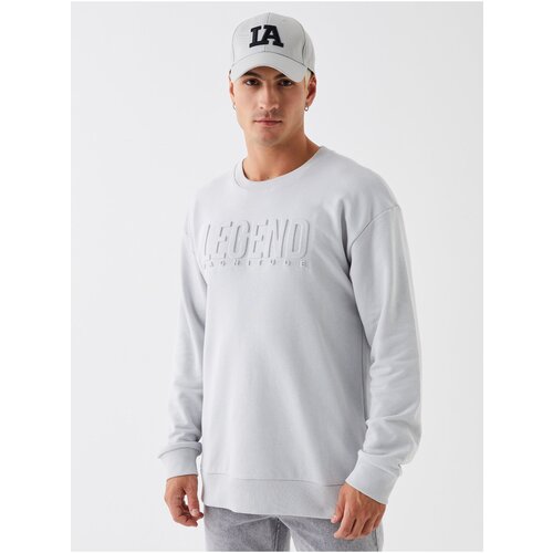 LC Waikiki Men's Crew Neck Long Sleeve Printed Sweatshirt. Slike