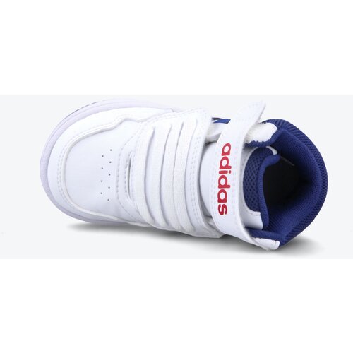 Adidas Čevlji Hoops Mid GZ9650 White/Navy/Red Slike
