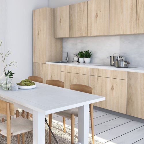 Ambiance Nalepka za pohi&amp;scaron;tvo 200x60 cm Light Oak - Ambiance Slike