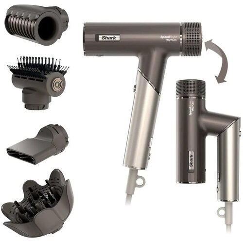 Shark styler + fen za kosu, SpeedStyle Pro FLEX Mocha/Silver, 4u1, HD542E Cijene