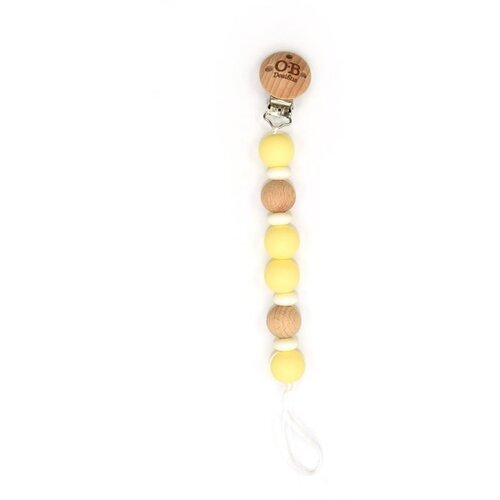 O.B Designs Dummy Chain kopča za dudu Lemon 1 kom Slike