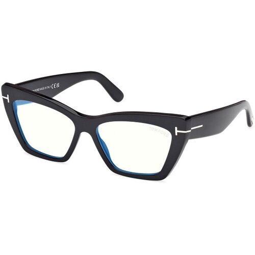 Tom Ford Ženski okvir za dioptrijske naočare Blue Block 0FT6026-B 156, Crni Cene