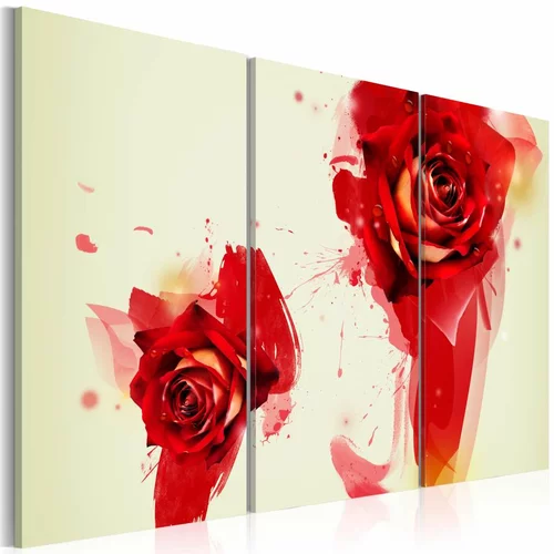  Slika - A new look on a rose 120x80