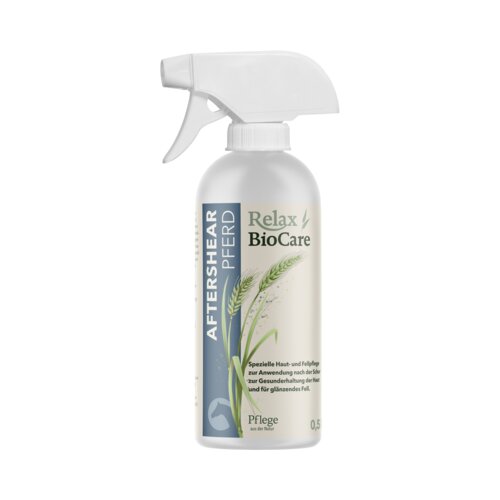 St.Hippolyt Relax BioCare Aftershear - pr&amp;scaron;ilo za konje po striženju - 500 ml Slike