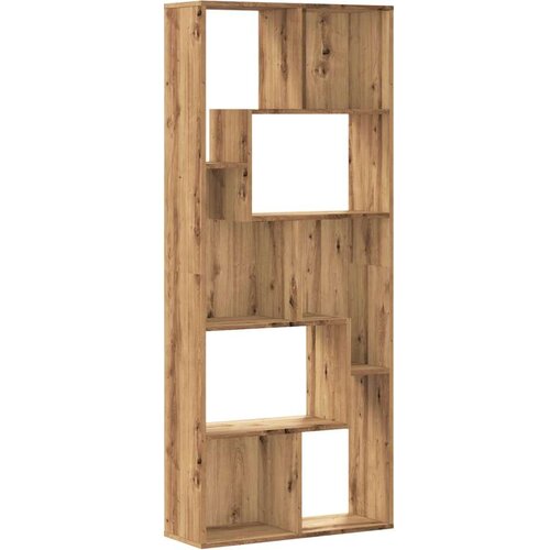 VidaXL Regal za knjige boja hrasta 67 x 24 x 161 cm konstruirano drvo Slike