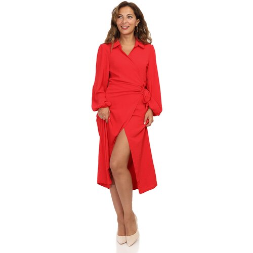La Modeuse Dolge obleke 68798_P159920 Rdeča Slike