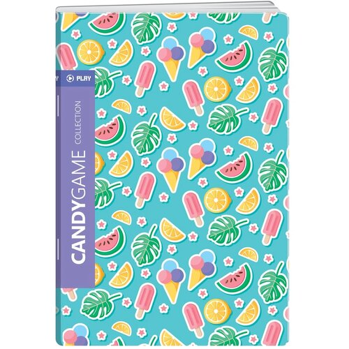 Play premium, sveska, 40 lista, Candygame - odaberite motiv A5 Blanko Sladoledi Slike