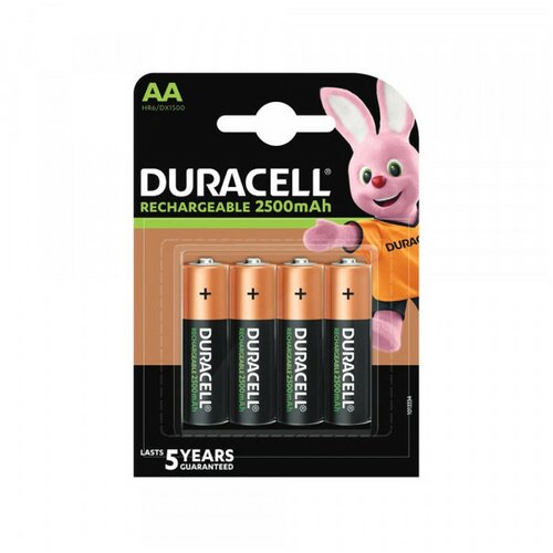 Baterija punjiva R6 2500 mah duracell 1/4 Slike