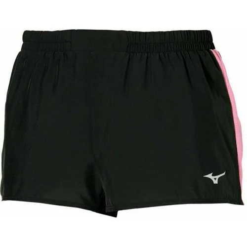 Mizuno Aero 2.5 Short Black/Wild Orchid L Kratke hlače za trčanje