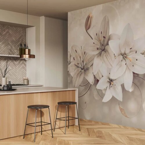  Foto tapeta - Diamond Lilies 250x175 Slike
