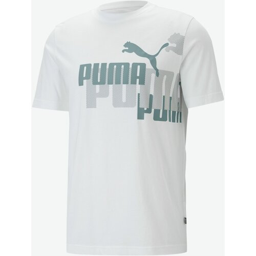 Puma majica kratak rukav ess+ logo power tee m Slike