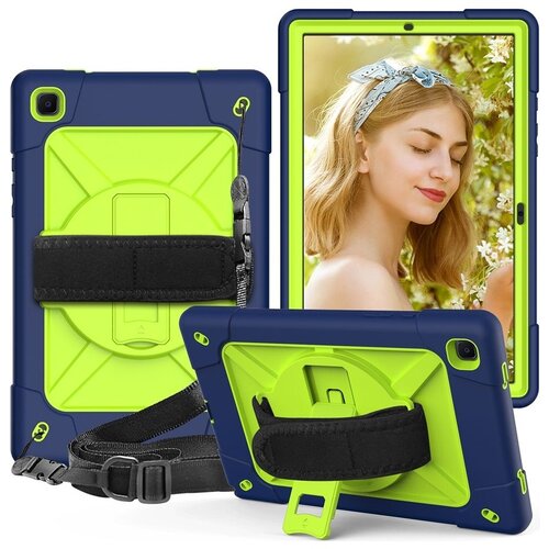 JTech Ohi&scaron;je za Samsung Galaxy Tab A7 10,4" Stojalo in trak za ramo zeleno, (22025576) Cene
