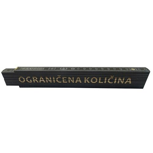  Zidarski metar (Duljina: 2 m, Natpis: Ograničena količina, Boja: Crne boje) Cijene