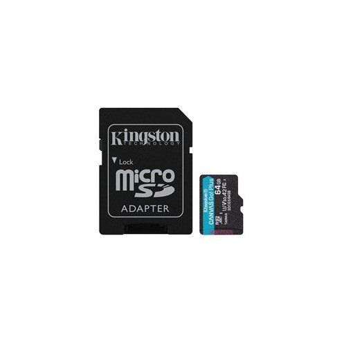  SD card Kingston 64GB CanvasGoPlus... Cene