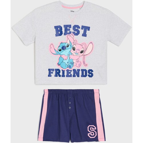 Sinsay Oversize dvodijelni pidžama Stitch Slike